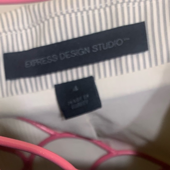 Express design studio, one button front blazer jacket - Picture 6 of 6